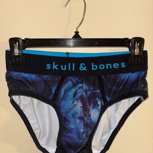 Skull & Bones Men’s Blue Underwear